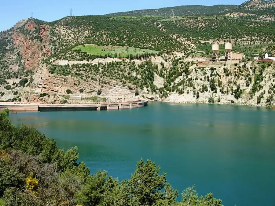 The Bin el Ouidane Dam card