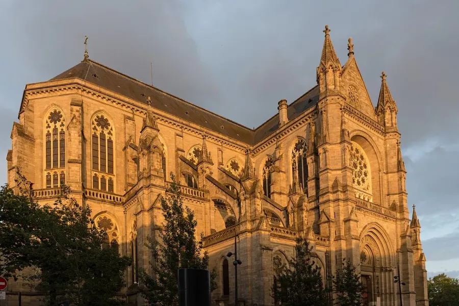 La carte Basilique Saint-Aubin en Notre-Dame-de-Bonne-Nouvelle de Rennes