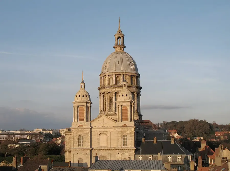La carte Basilique Notre-Dame-de-l'Immaculée-Conception de Boulogne-sur-Mer