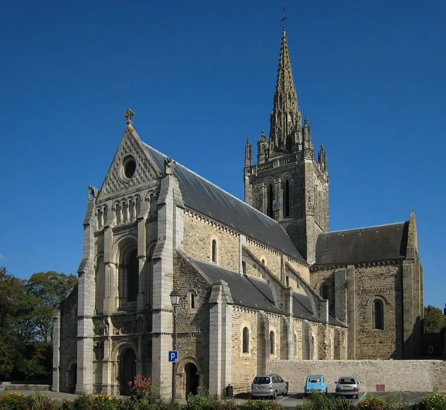 La carte Basilique Notre-Dame d'Avesnières