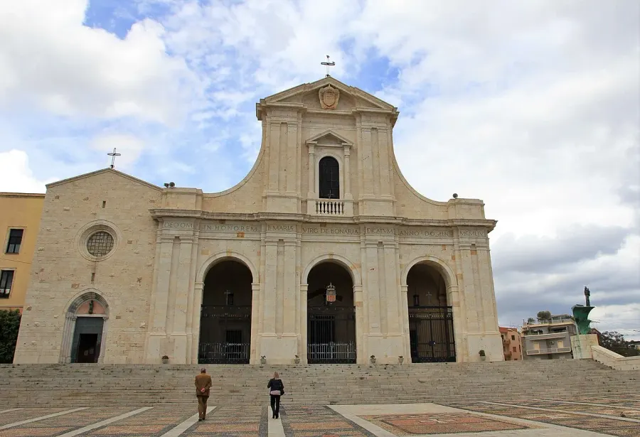 La carte Basilique Notre-Dame de Bonaria