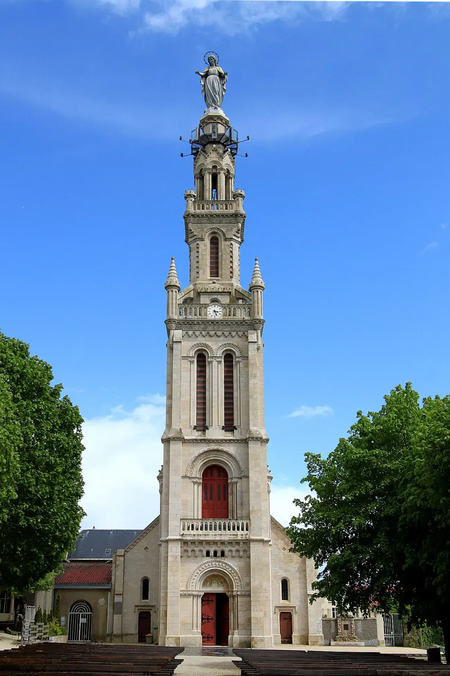 La carte Basilique Notre-Dame de Sion