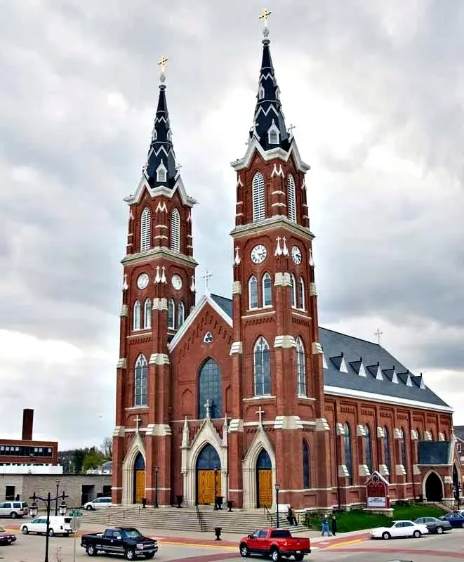The Basilica of St. Francis Xavier, Dyersville card