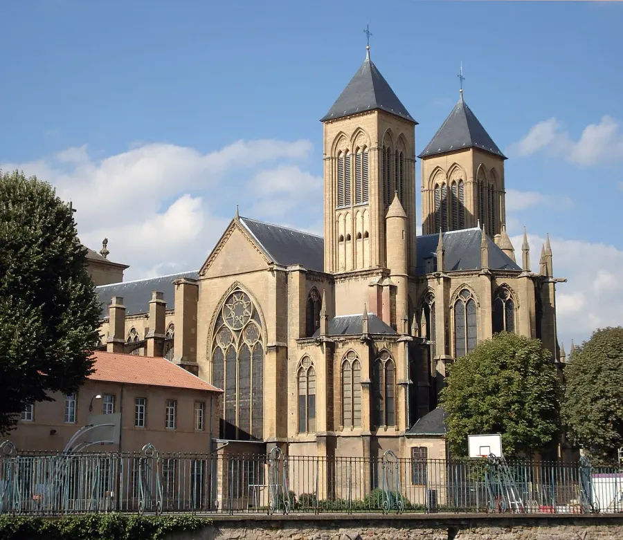 La carte Basilique Saint-Vincent de Metz