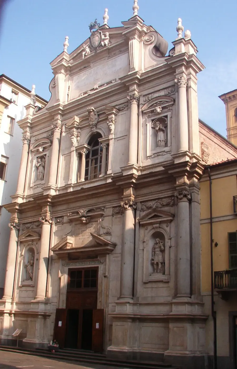 La carte Basilique du Corpus-Domini de Turin