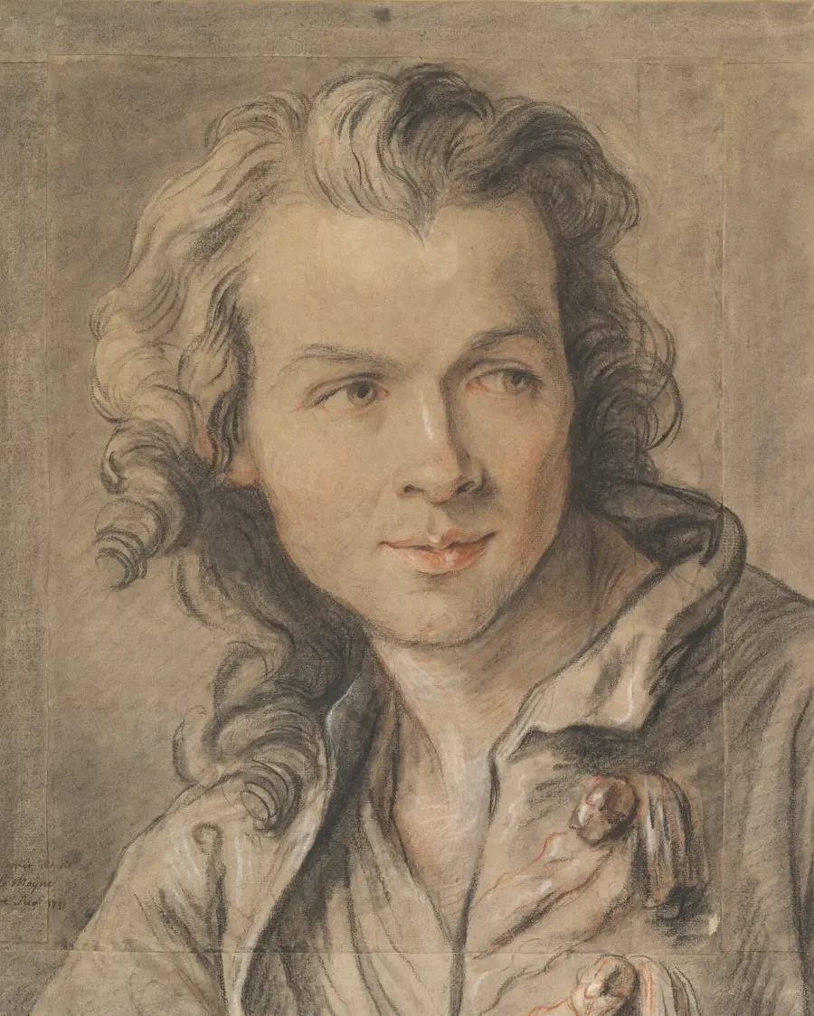 La carte Étienne Maurice Falconet