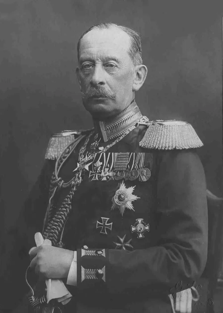 La carte Alfred von Schlieffen