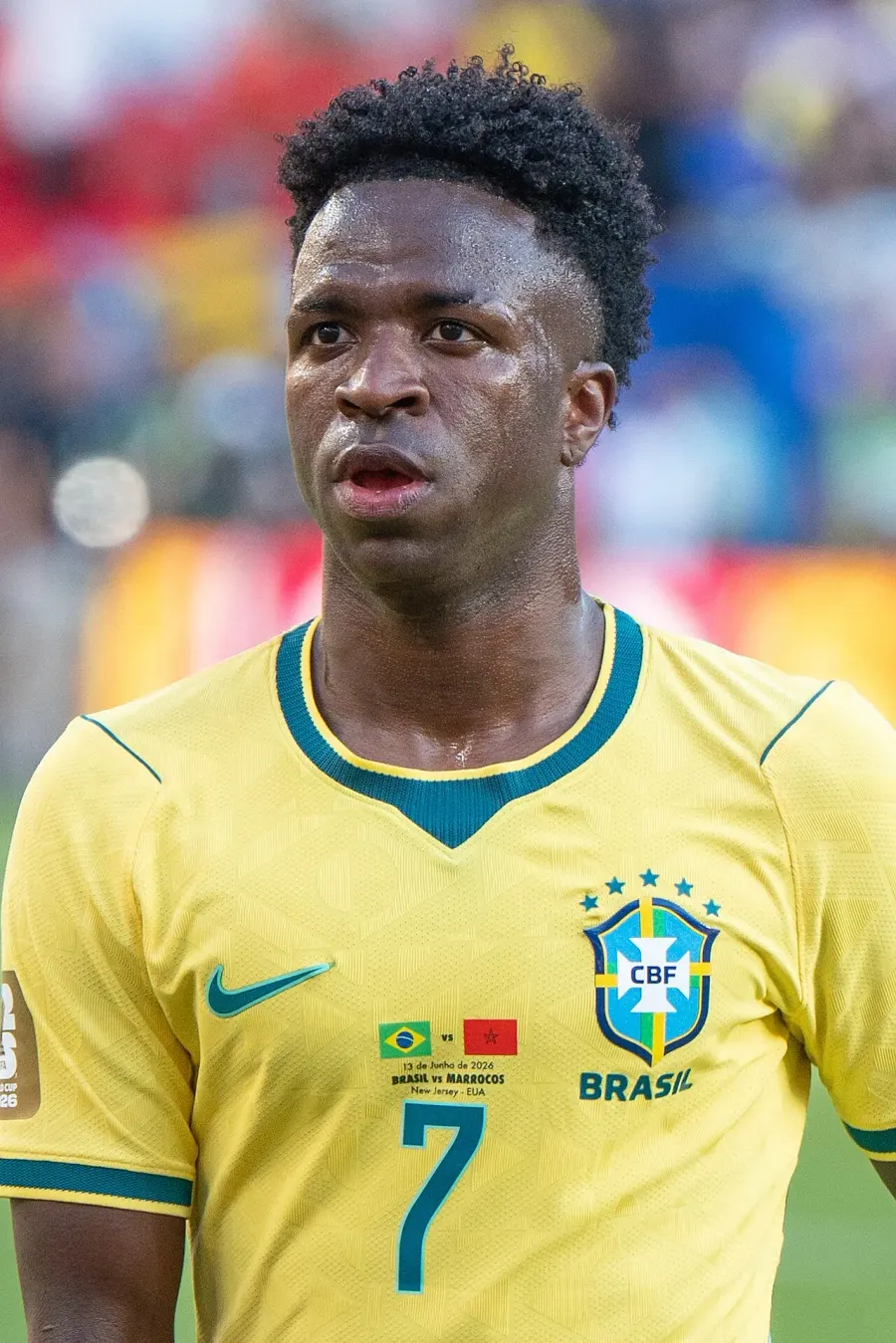 La carte Vinícius Júnior