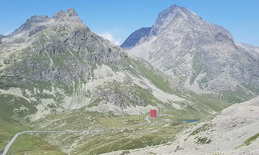 La carte Col du Julier