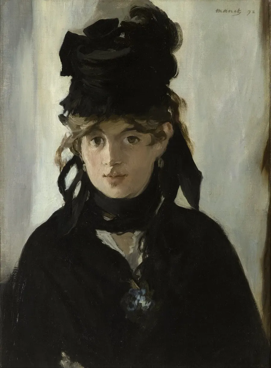 La carte Berthe Morisot au bouquet de violettes