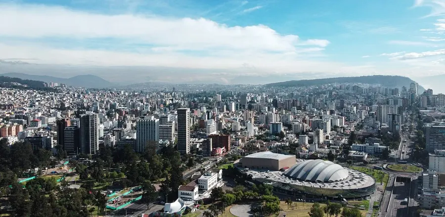 La carte Quito