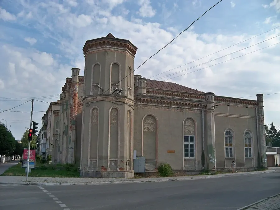 The Synagogue hassidique de Tchortkiv card