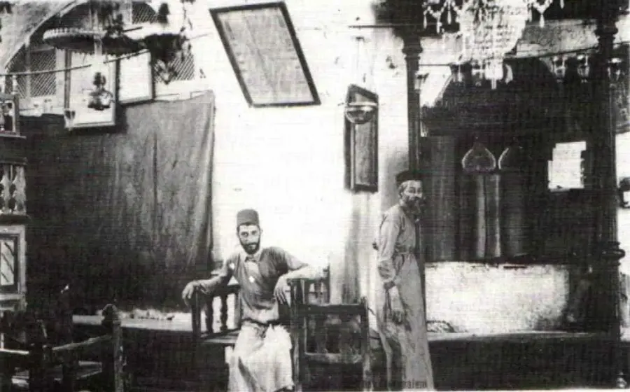 La carte Synagogue Abraham Avinou