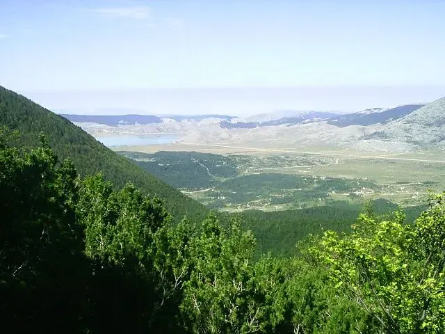 The Blidinje plateau card