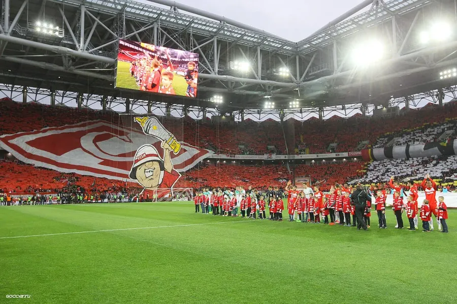 La carte FK Spartak Moscou