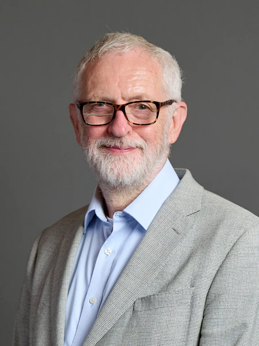 La carte Jeremy Corbyn