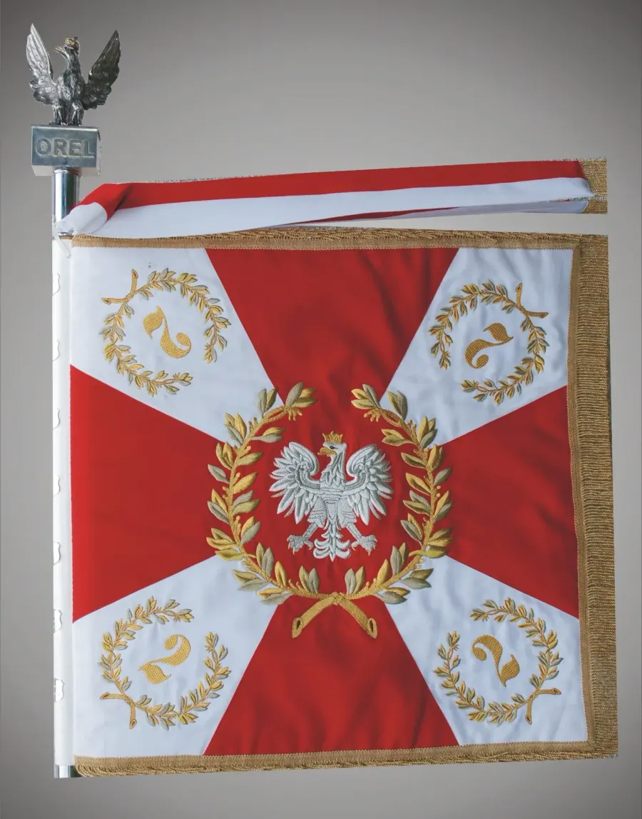 The Military colours, standards and guidons card