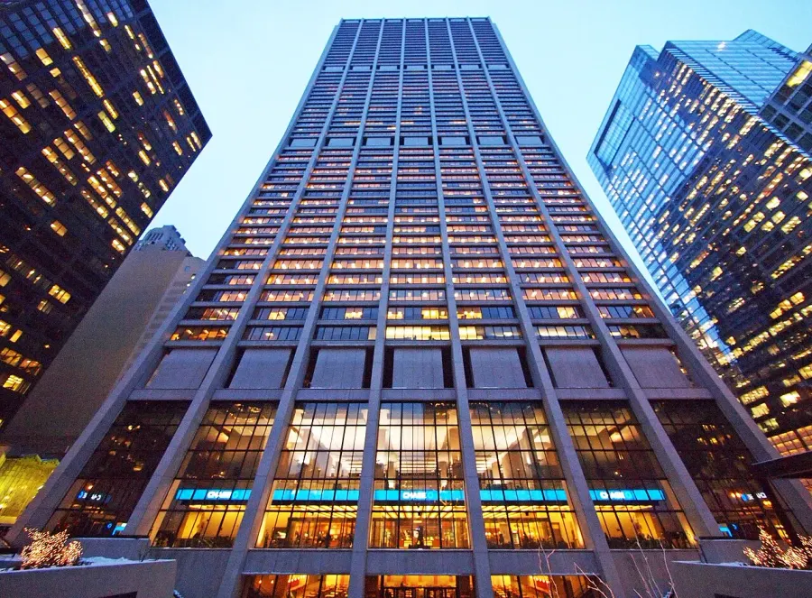 La carte Chase Tower
