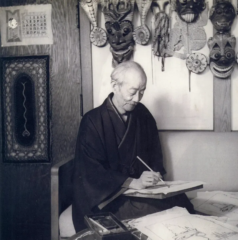 The Hiroshi Yoshida card