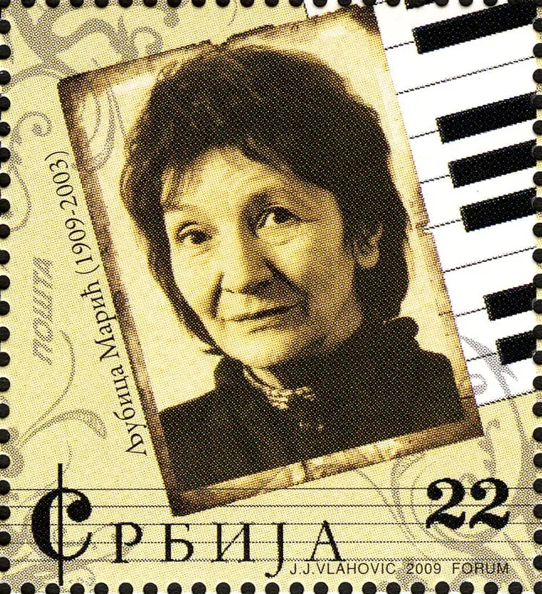 La carte Ljubica Marić