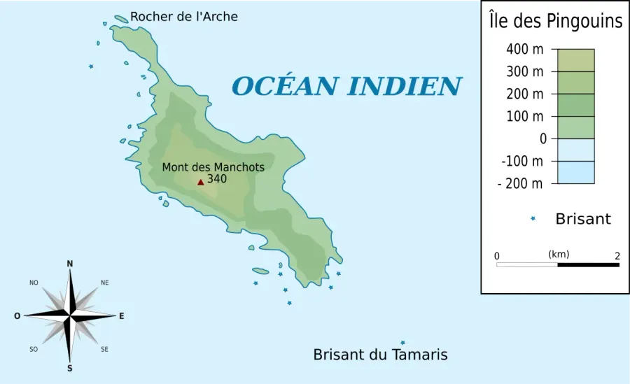 The Île des Pingouins card