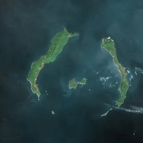La carte Îles de Loos