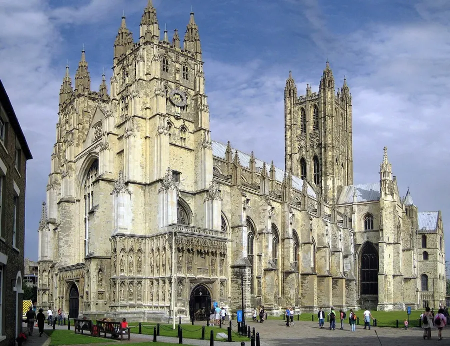 La carte Cathédrale de Canterbury