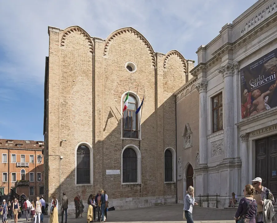 La carte Église Santa Maria della Carità