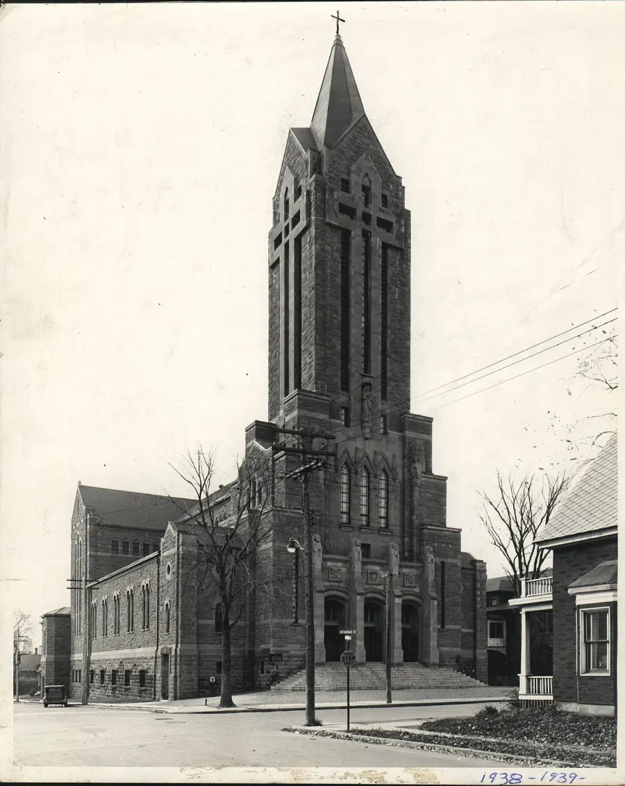La carte Cathédrale Notre-Dame-de-l'Assomption de Moncton