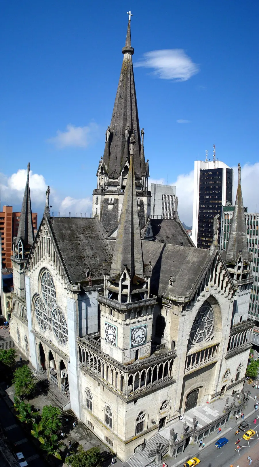 La carte Cathédrale Notre-Dame-du-Rosaire de Manizales