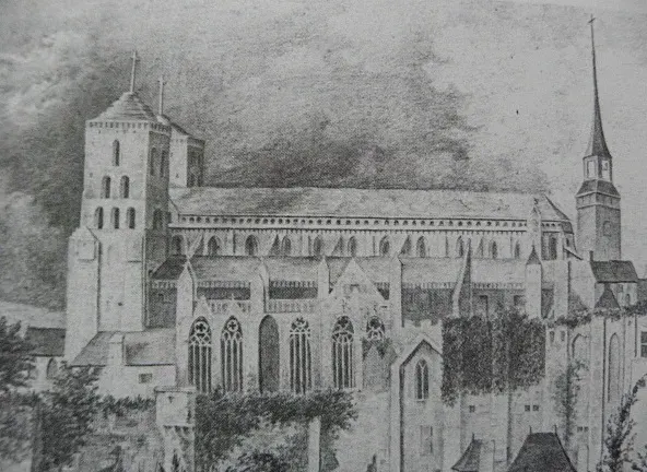 La carte Cathédrale Saint-André d'Avranches