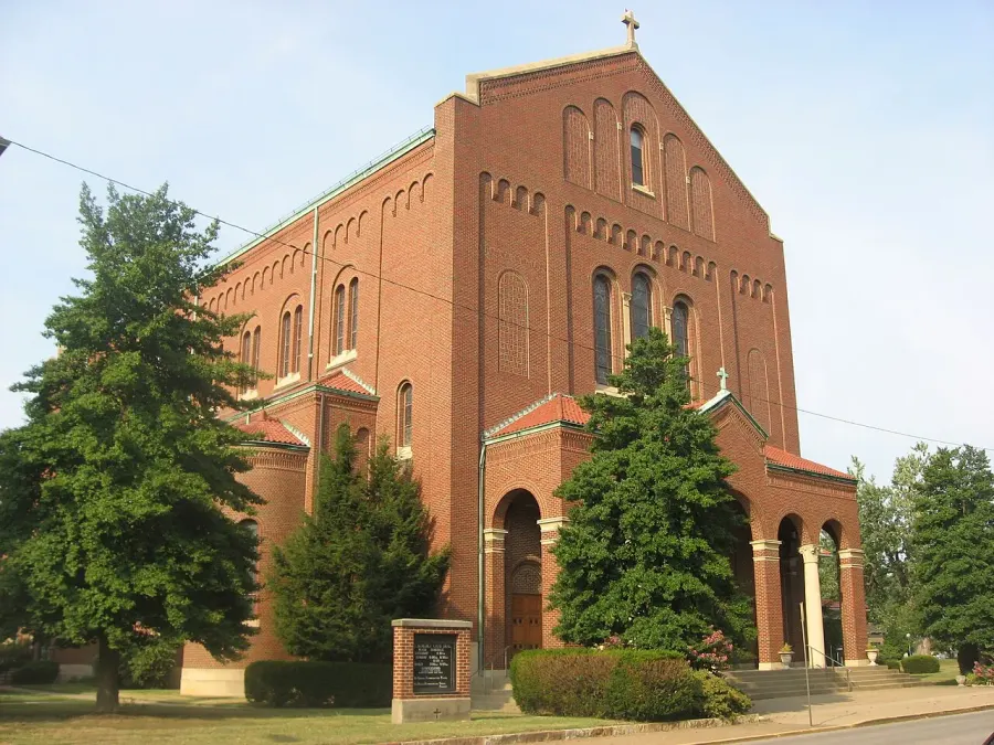 La carte Cathédrale Saint-Benoît d'Evansville