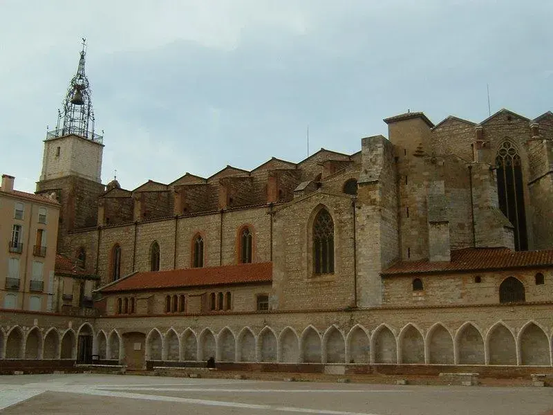 The Perpignan Cathedral card