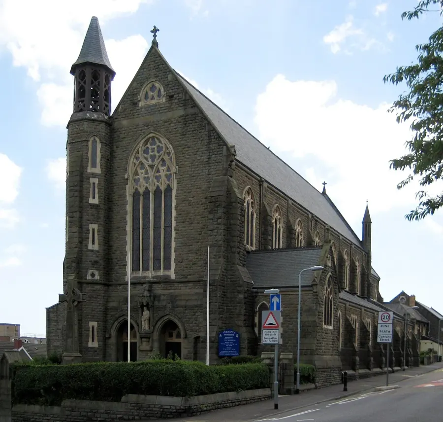 The St Joseph's Cathedral, Swansea card