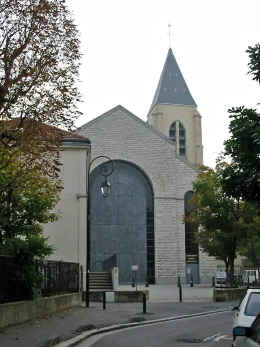 La carte Cathédrale Sainte-Geneviève-et-Saint-Maurice de Nanterre