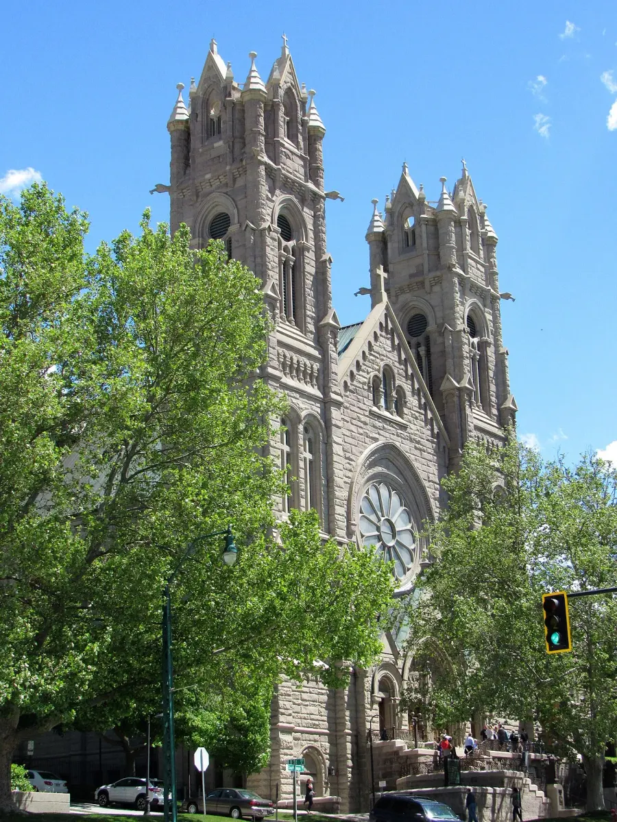 La carte Cathédrale Sainte-Madeleine de Salt Lake City