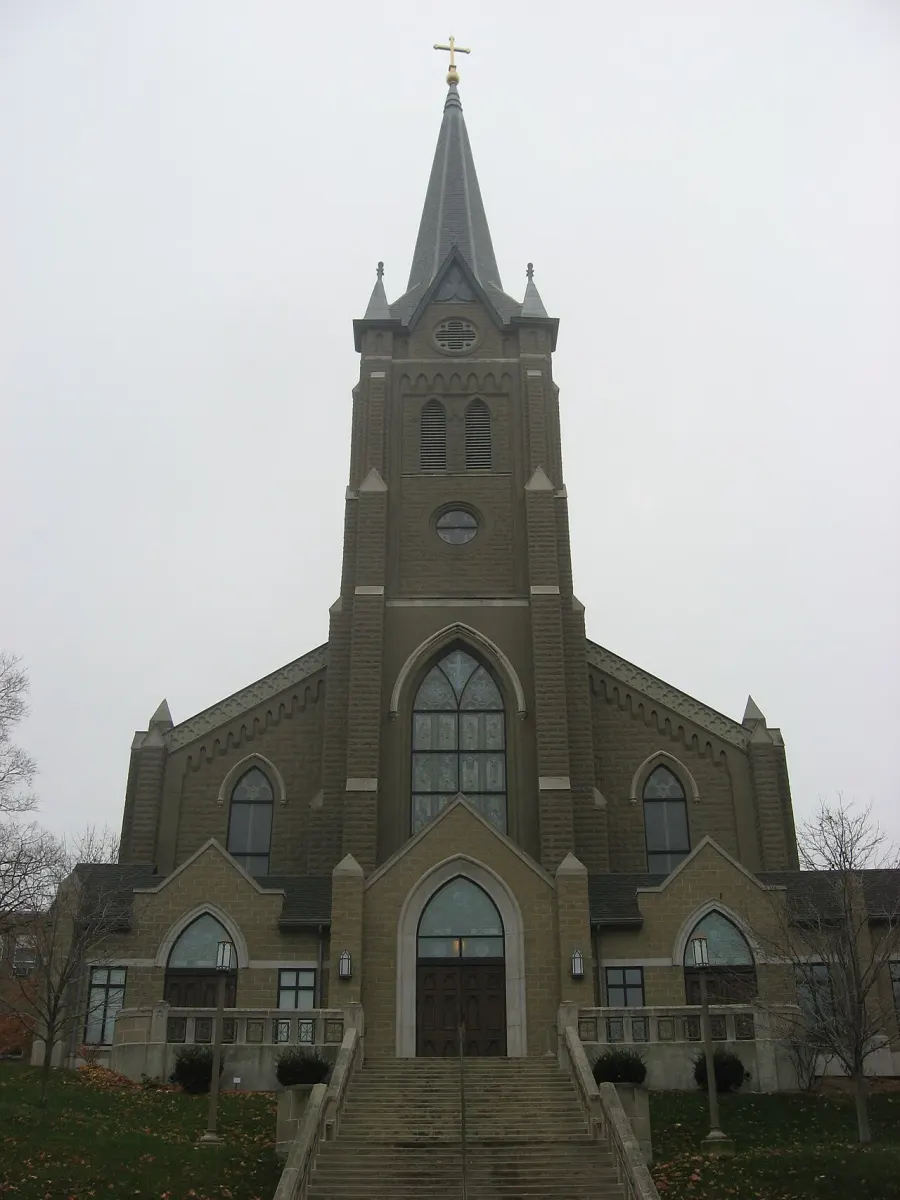 La carte Cathédrale Sainte-Marie-de-l'Immaculée-Conception de Lafayette