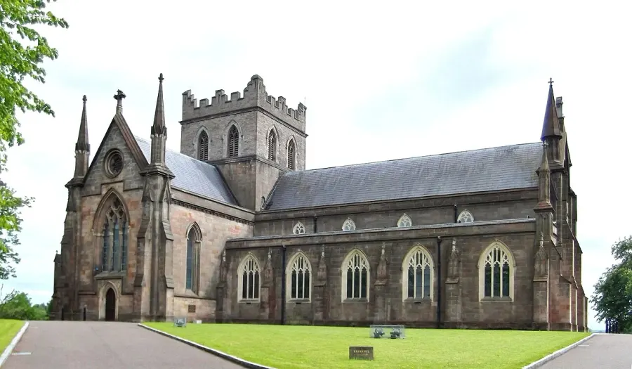 La carte Cathédrale anglicane Saint-Patrick d'Armagh