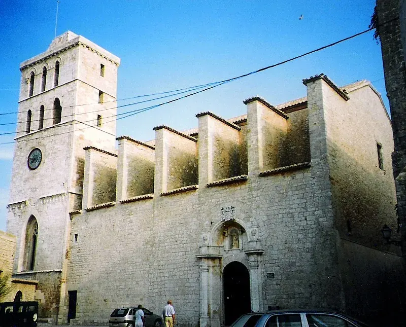 La carte Cathédrale d'Ibiza
