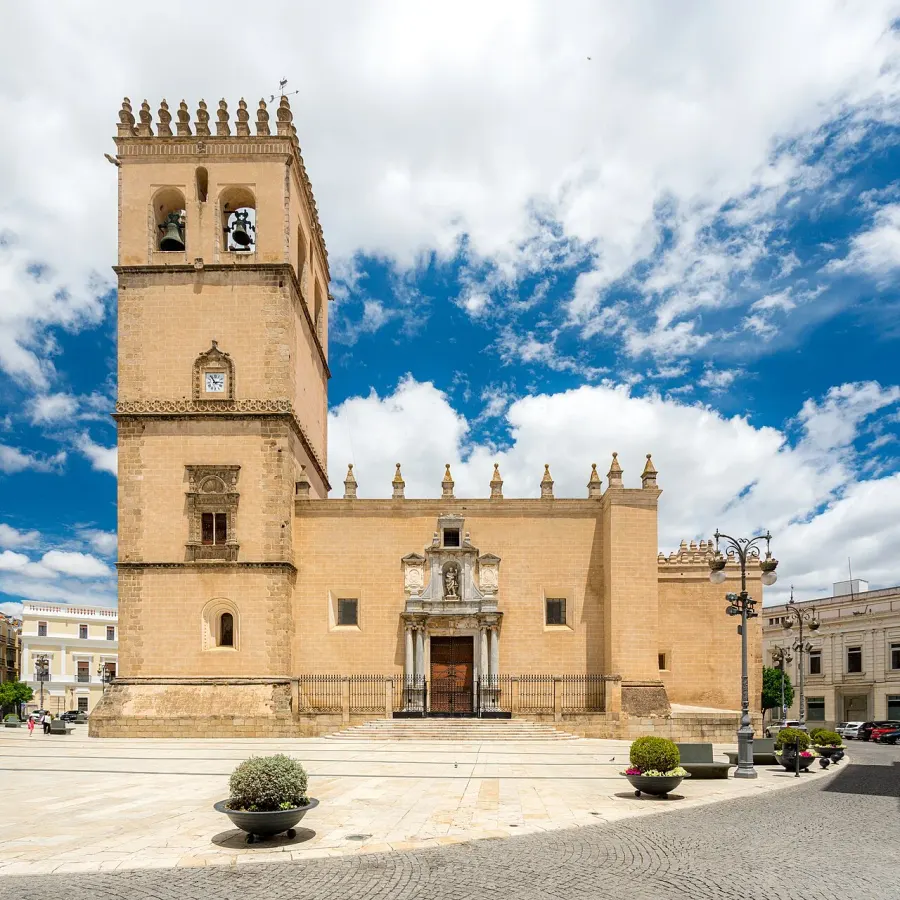 La carte Cathédrale de Badajoz