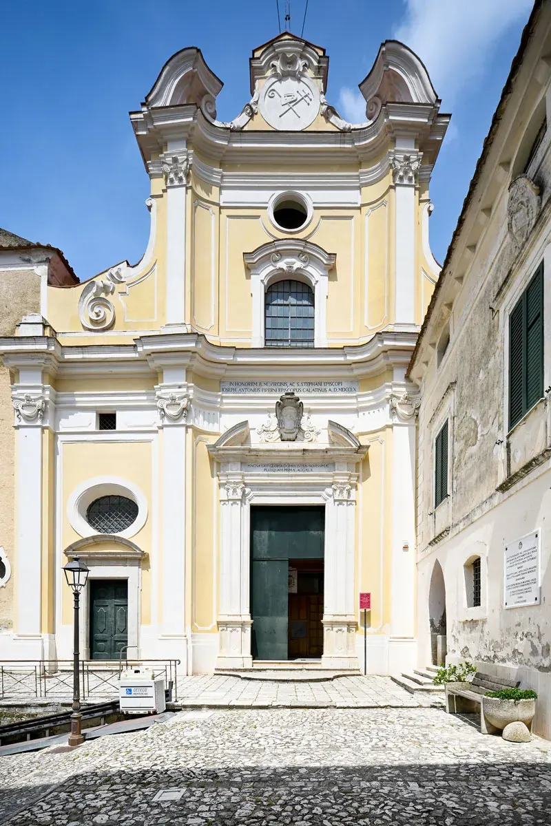 La carte Cathédrale de Caiazzo