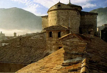 La carte Cathédrale de Cagli