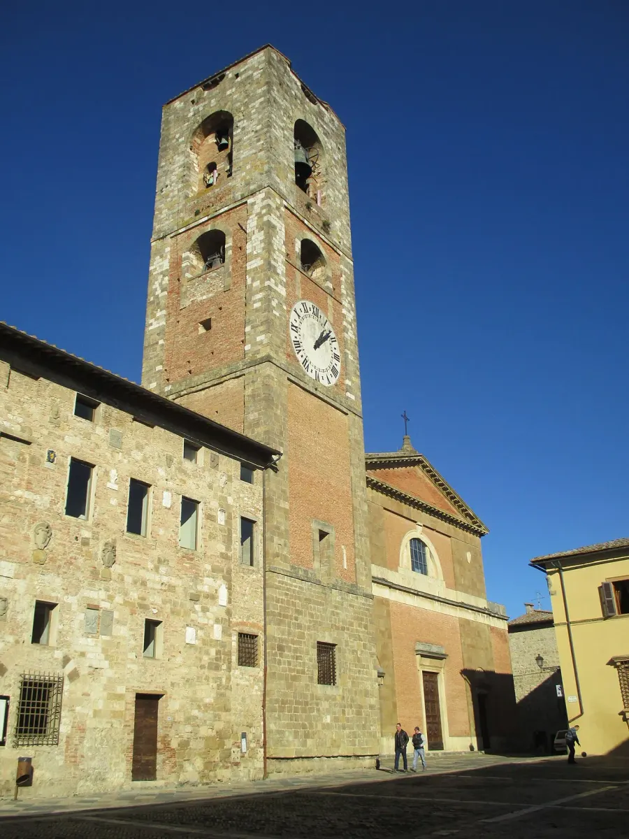 La carte Cathédrale de Colle di Val d'Elsa