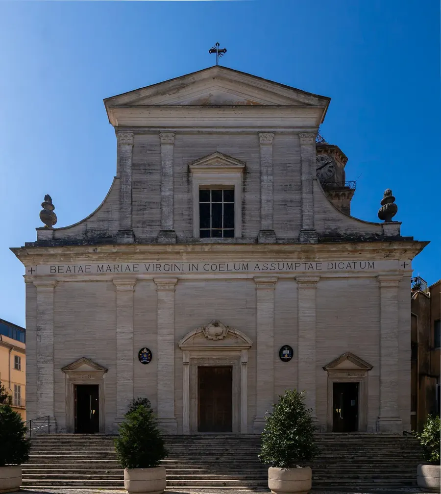La carte Cathédrale de Frosinone