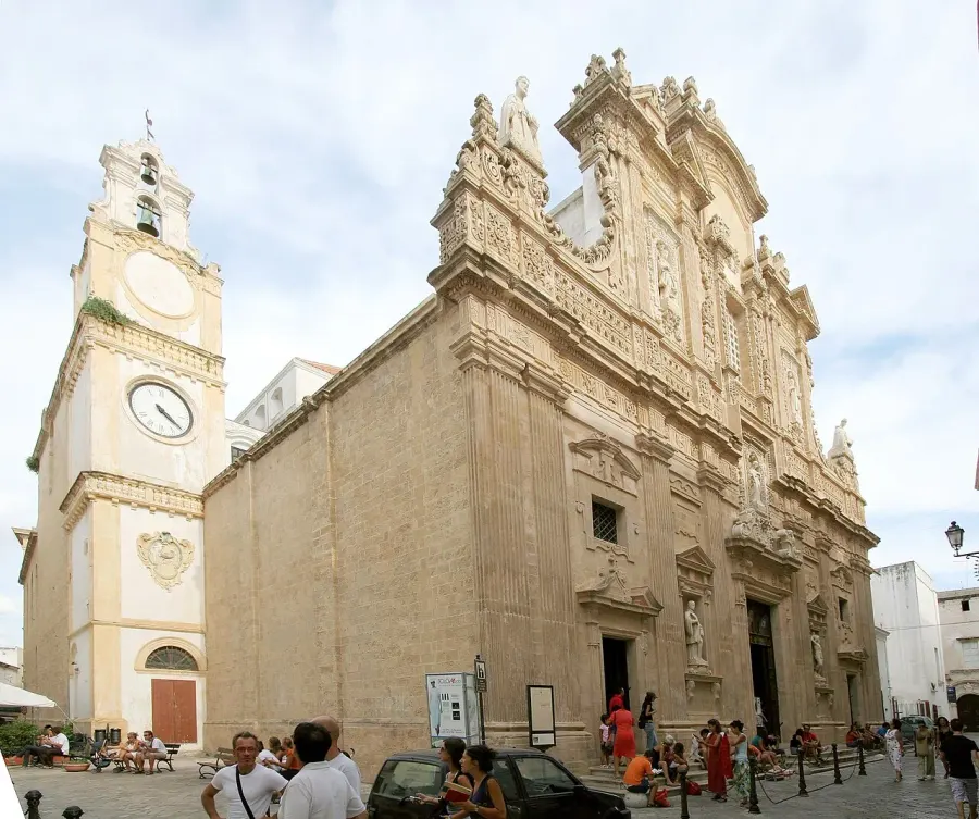 La carte Cathédrale de Gallipoli