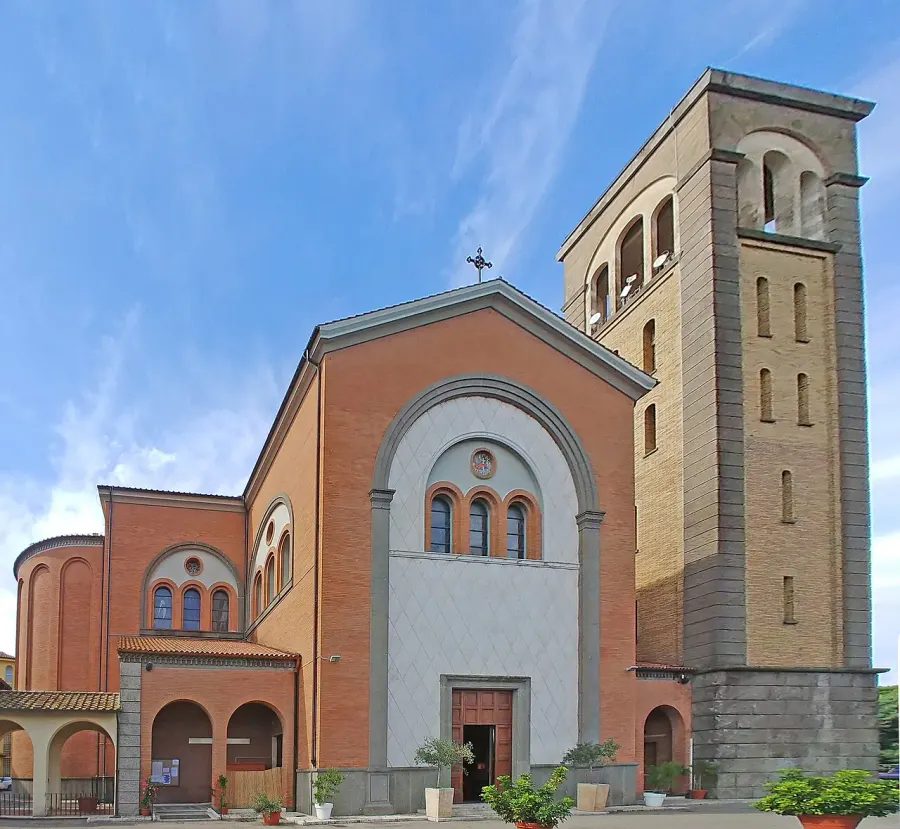 La carte Cathédrale des Sacrés-Cœurs-de-Jésus-et-Marie de La Storta