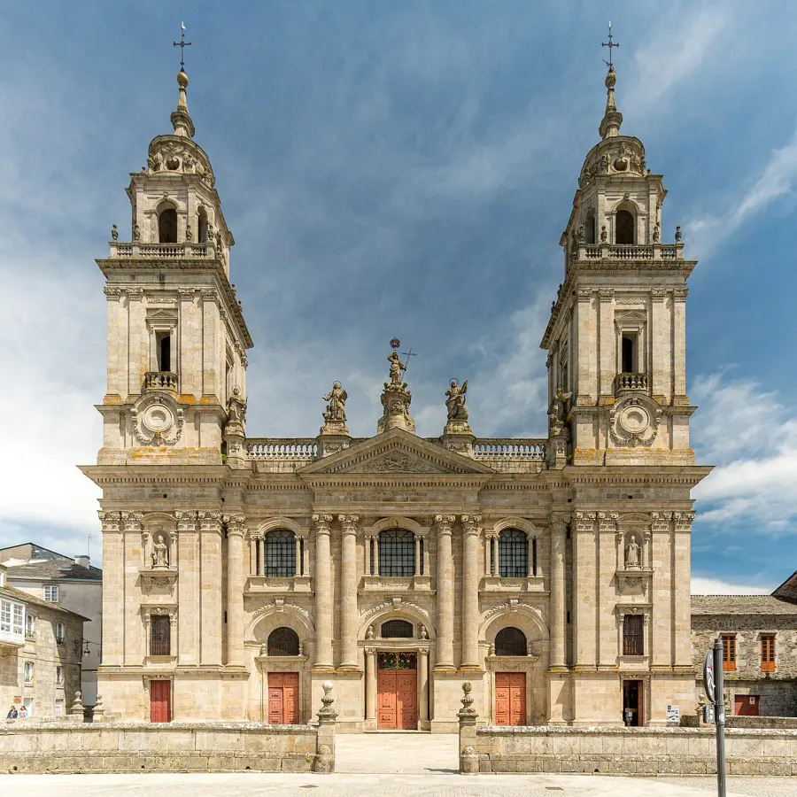 La carte Cathédrale de Lugo