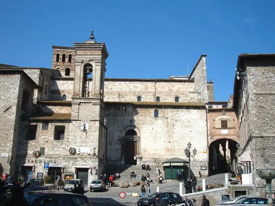 La carte Cathédrale de Narni