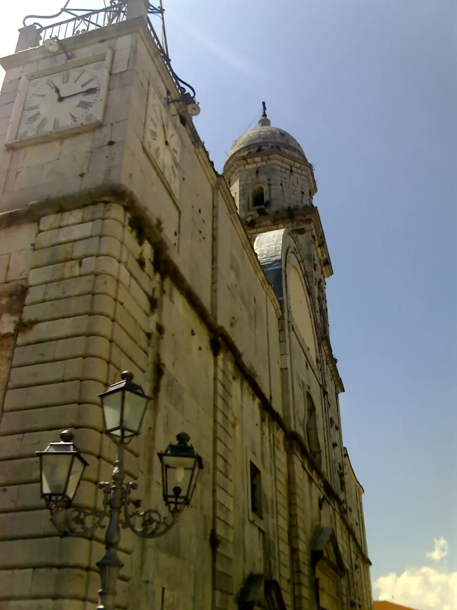 La carte Cathédrale de Nusco