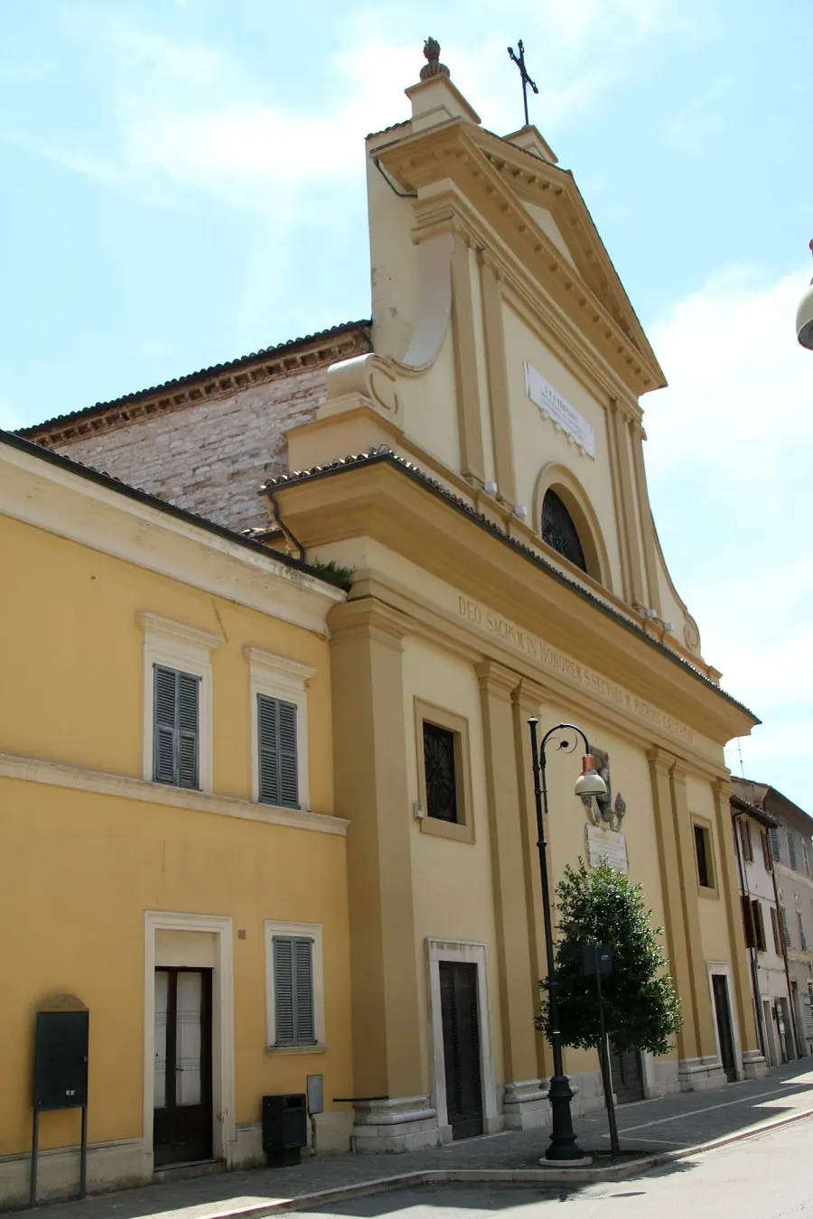 La carte Cathédrale de Pergola